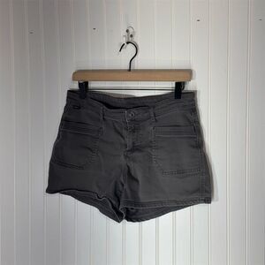 KÜHL‎ Women's Size 10 Outdoor Utility Shorts Gray Cotton Blend Hiking Casual